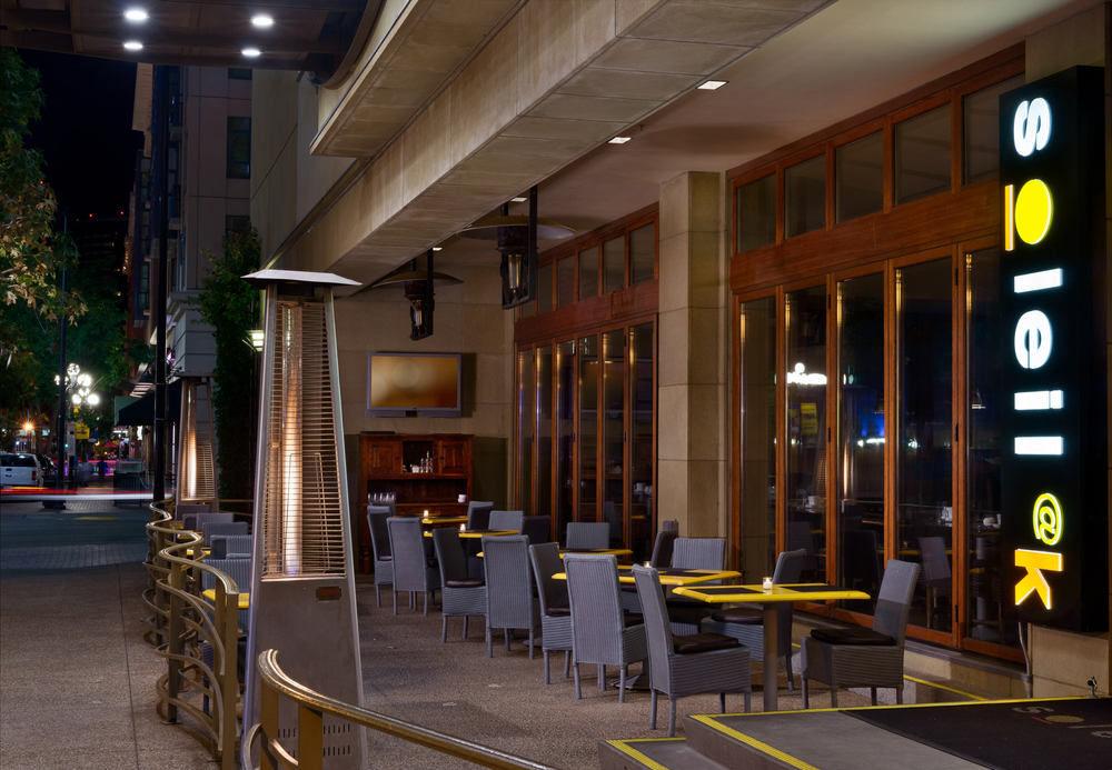 圣地亚哥瓦斯灯街区万豪酒店 外观 照片